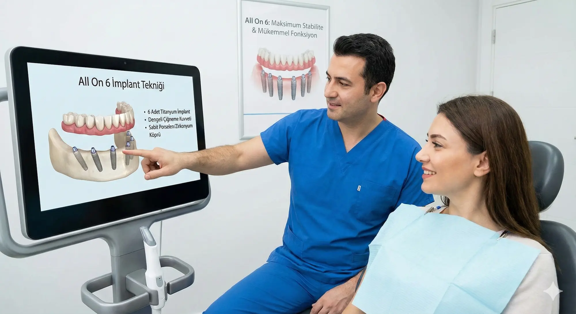 All On 6 Implantatbehandlung