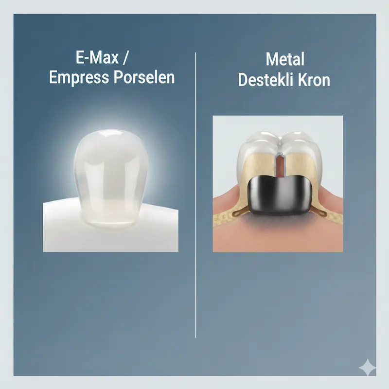 E-Max Porzellan Behandlung