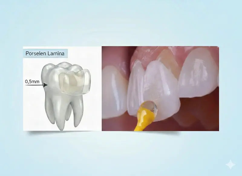 Porzellan-Laminat-Veneers Behandlung