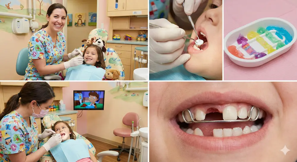 Kinderzahnarzt Untersuchung